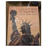 United States Plate Block Album Stamps