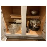 Graters , pots, pans