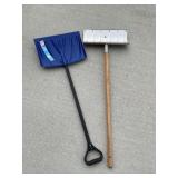 Two shovels
