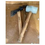 Hammers and hatchet