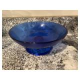 Cobalt Blue Glass Bowl