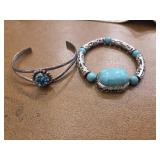Bracelets Possibly Turquoise