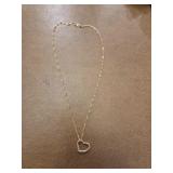 Necklace, Pendant Marked 14k Chain Marked 925