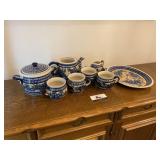 Boleslawiec grape ceramic ware