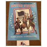 United States stamp book