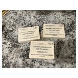 Aircraft recognition playing cards