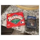 Baseball playing cards