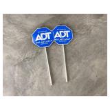 ADT signs