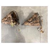 Metal hanging planter