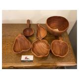 Hand carved Wooden bowls