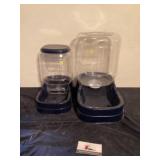 Plastic pet waterers