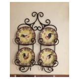 Chicken plates, decor