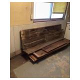 Miscellaneous barn boards approximately 82 i