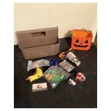 Caddy and toys and miscellaneous