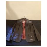 Covington size large leather coat