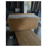 Storage bench approximately 13 x 30 x 15 tall