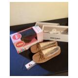 New old stock, memory foam slippers, extra large