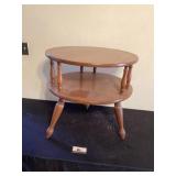 End table approximately 23 inches across 23