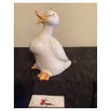 Ceramic duck decor
