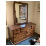 Dresser with meter approximately 18 x 55 x 31
