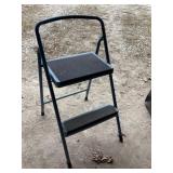Metal step stool