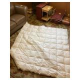 Full-size down comforter