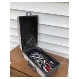 Craftsman toolbox with craftsman and SK sockets