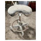 Metal shop stool