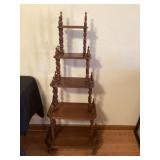What not shelf approximately 12 x 22 x 53 tall