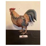Metal chicken decor