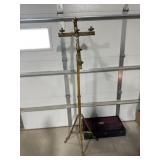Vintage Religious Brass candleabrum