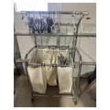 Laundry sorting rack, shoe rack