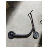 Vintage metal scooter