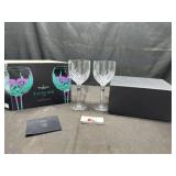 Waterford Crystal wine glasses