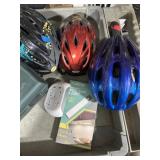 Bike helmets and misc