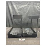 Plastic cabinet organizers