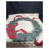 Hand made quilted wall art