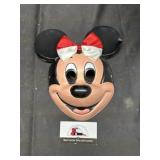 Vintage plastic Minnie Mouse mask