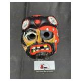 Vintage plastic pirate Halloween mask