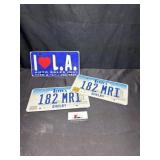License plates