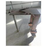 Heavy duty home made metal bending table