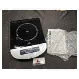 Induction cooking plate