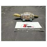 Vintage tin litho turtle