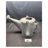 Galvanized watering can