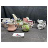 Vintage ceramic creamers