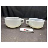 Fire king soup bowls