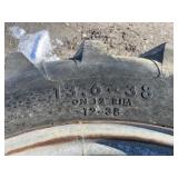 13.6 x 38 rims and tires