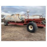Double tank anhydrous Wagon
