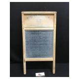 Glass Washboard marked "Crystal" Glass Washboard marked "Crystal"