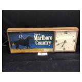 Marlboro Country Clock Marlboro Country Clock
